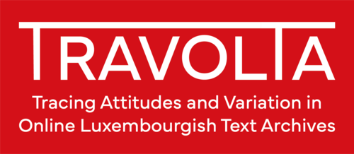 Tracing Attitudes and Variation in Online Luxembourgish Text Archives (TRAVLOTA)